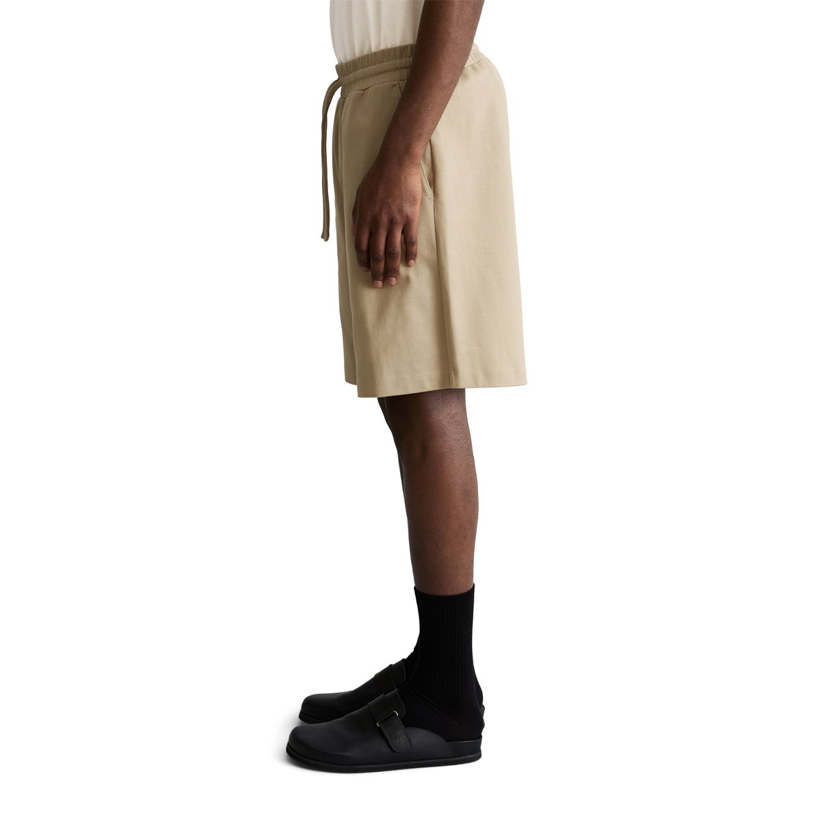 Short en jersey DfC en jersey de coton bio épais marron, MARC O’POLO DENIM