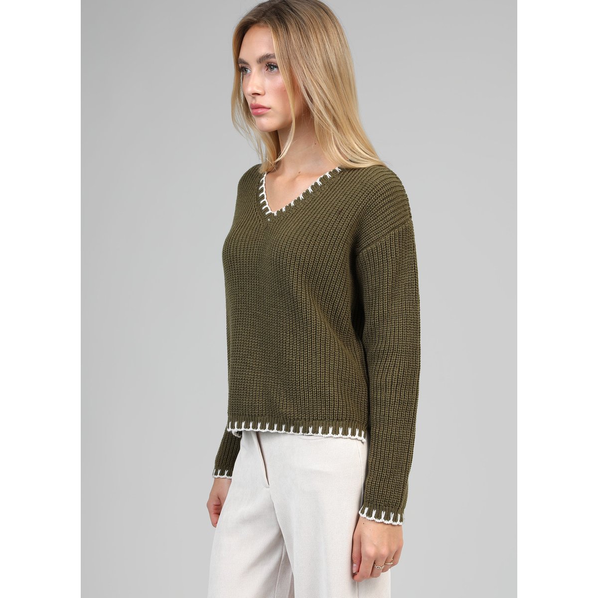 Pull VALENTINE militaire, AN'GE