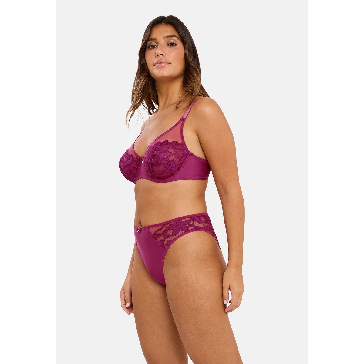 Soutien-gorge SALOMÉ mûres, SANS COMPLEXE