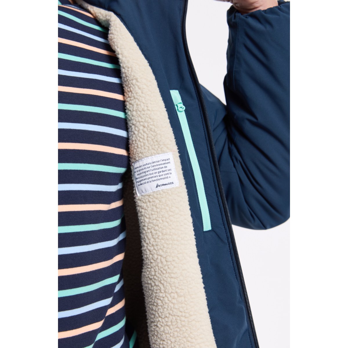 Parka imperméable navy, ARMOR-LUX