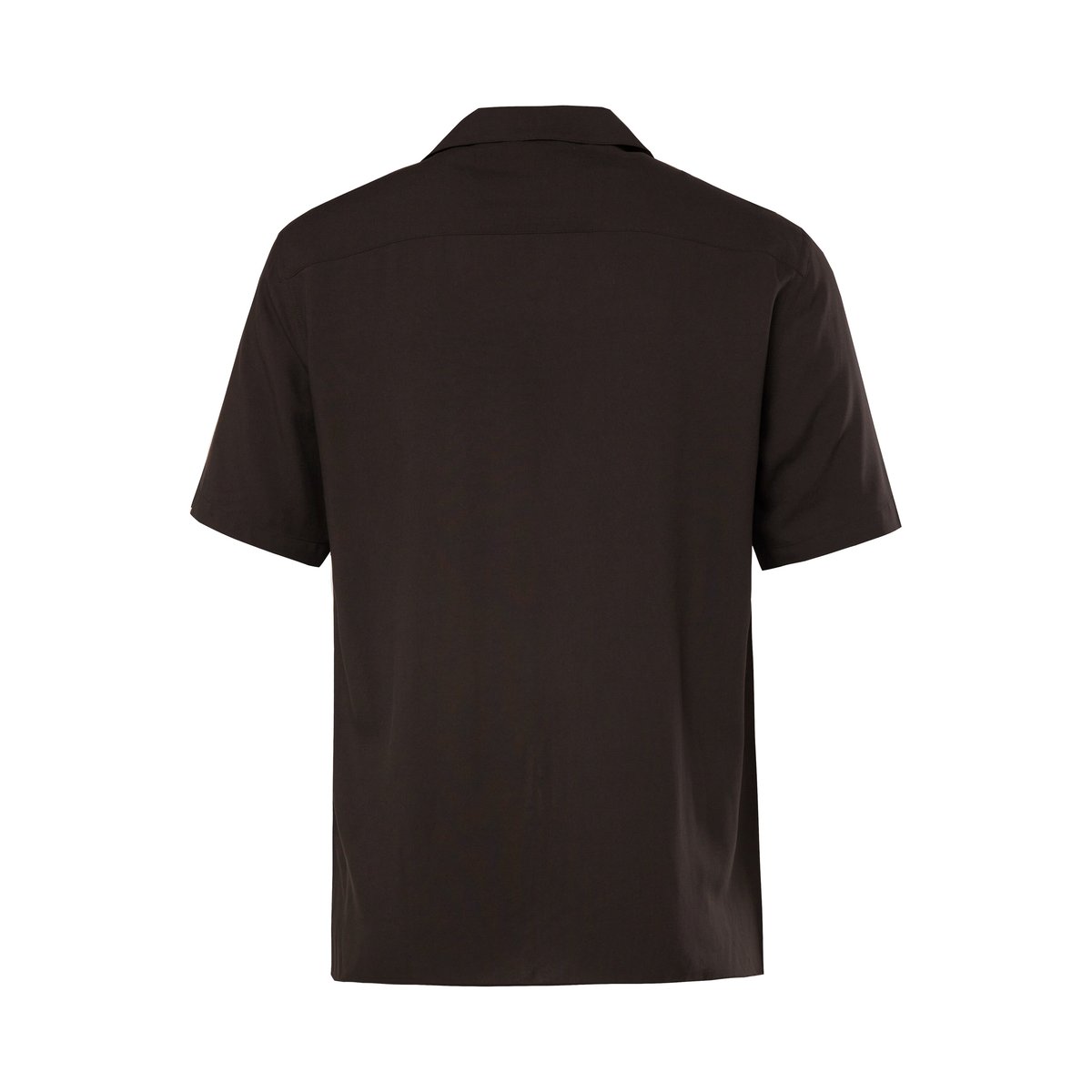 Chemise à manches courtes. Col cubain et noir, JP1880