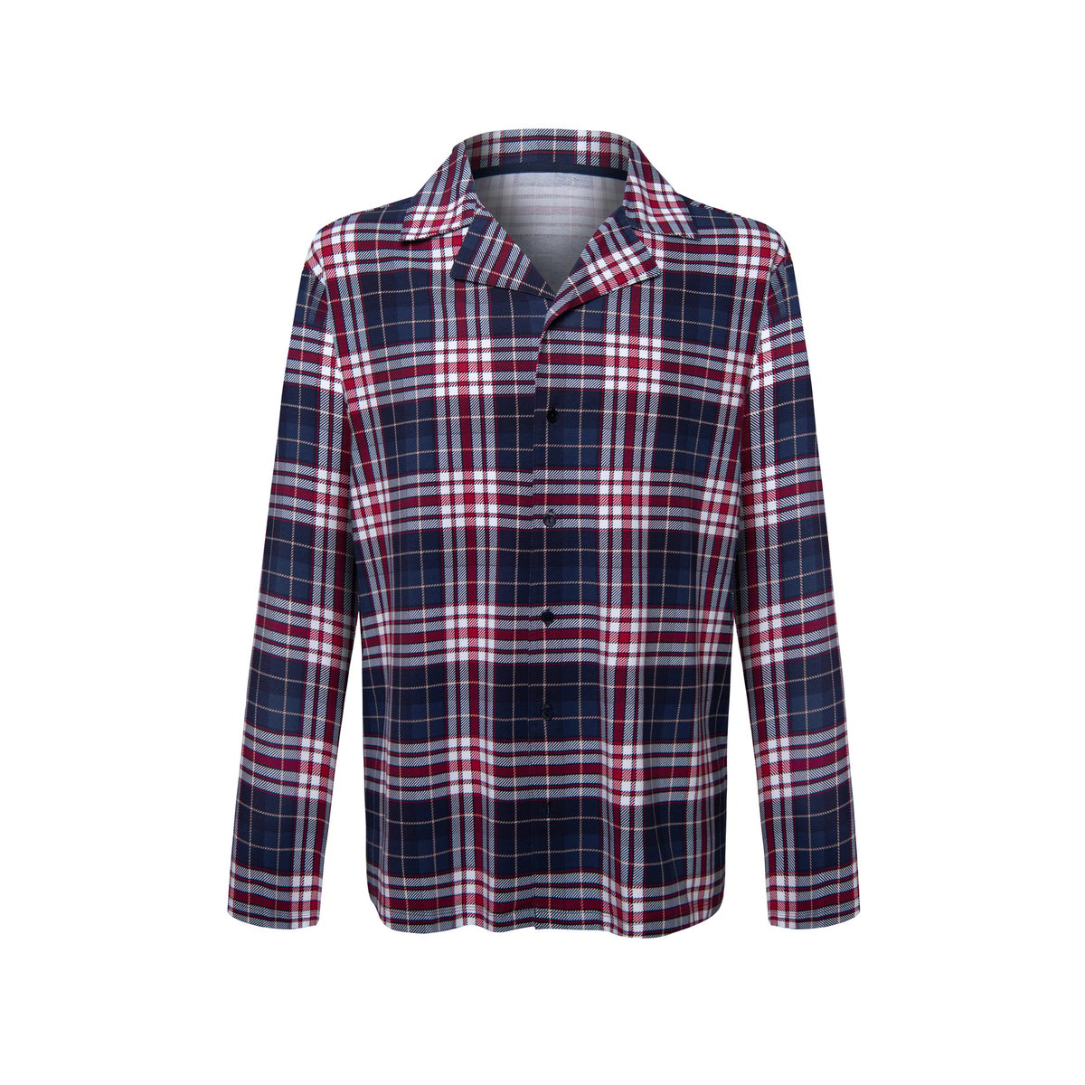 Haut pyjama chemise manches longues COSY NIGHTS imprimé, LISCA