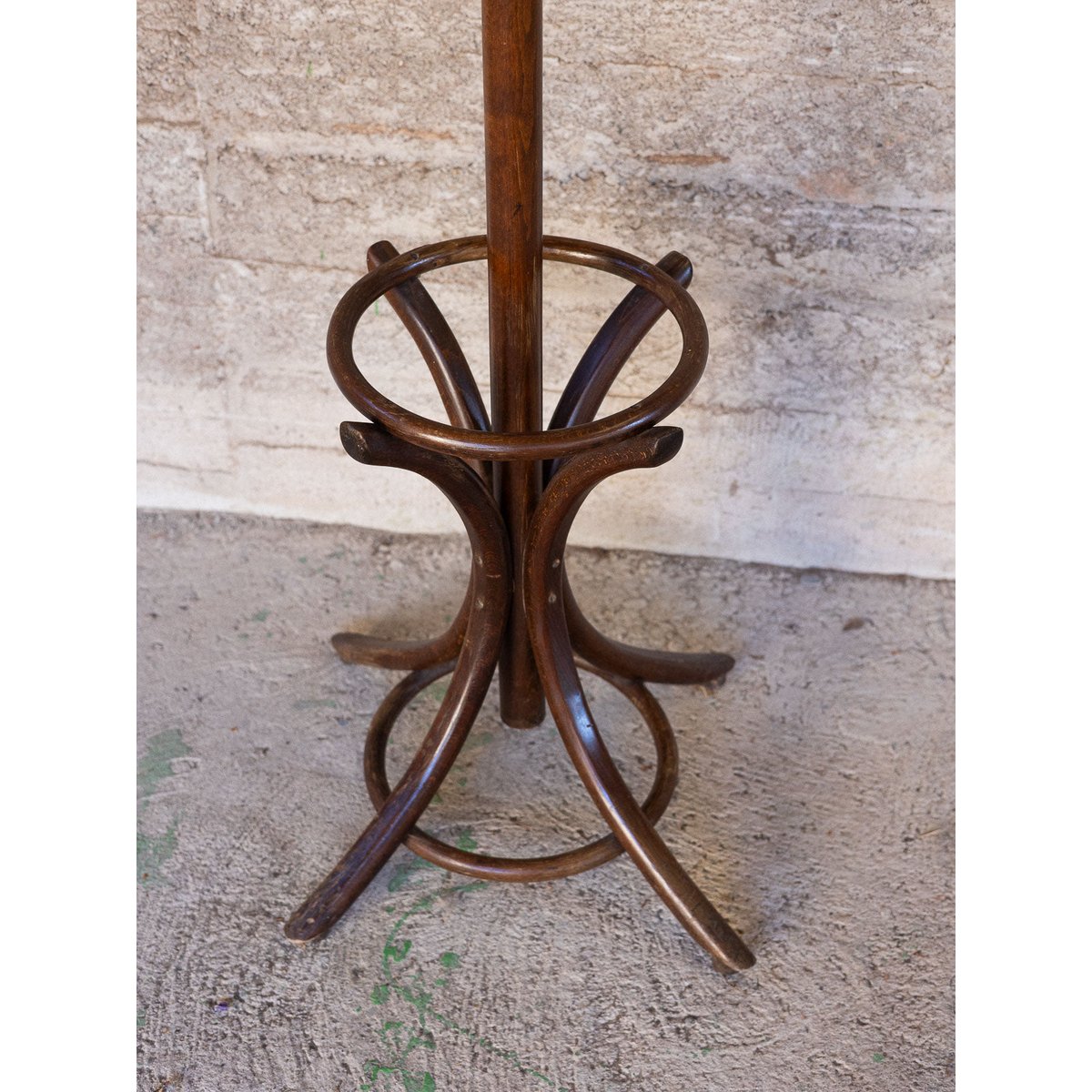 Porte-manteau perroquet Max N°461 - Bon état bois foncé, DEBONGOUT