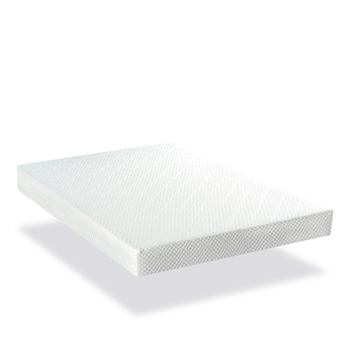 Pack Absolu 90x200 cm Matelas Mousse + Sommier Bois + Accessoires blanc, BELLECOUR