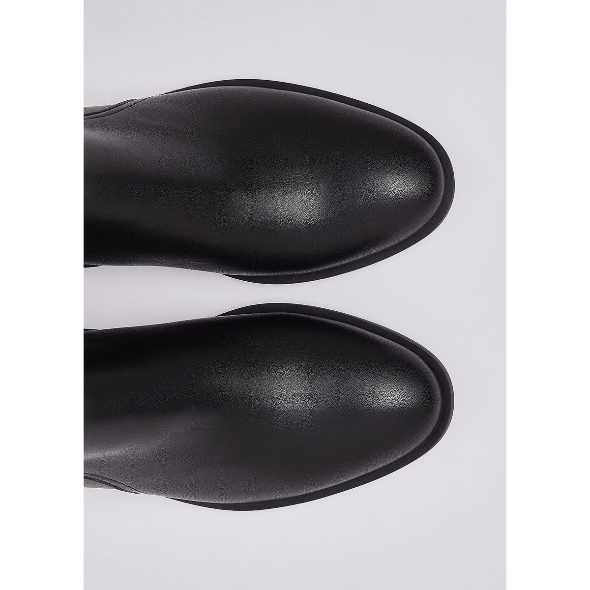 Bottines en cuir noir, LIU JO