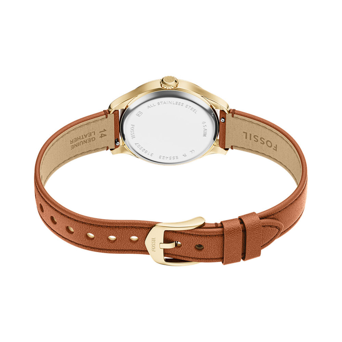 Montre Analogique  GILMORE doré argenté marron, FOSSIL