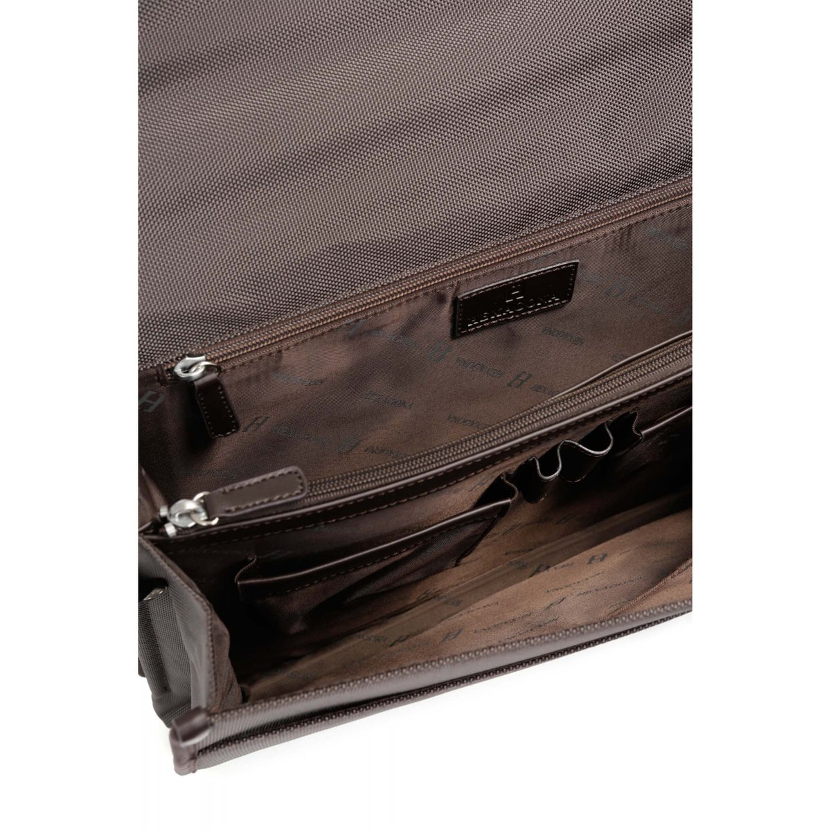 Cartable  WORKER marron foncé, HEXAGONA