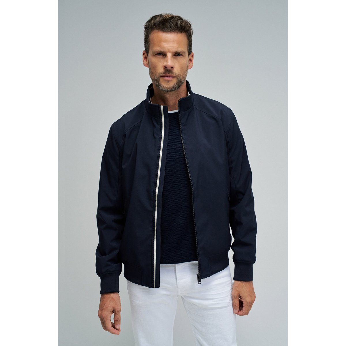 VESTE BOMBER bleu foncé, SALSA JEANS