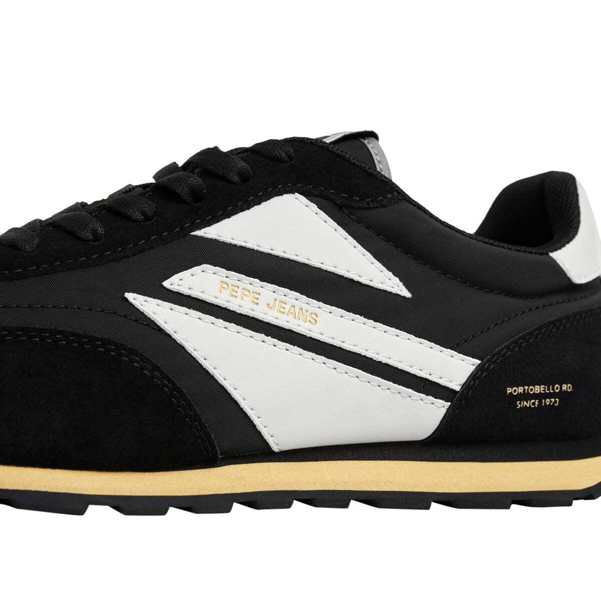 Jason - Baskets De Running Rétro noir, PEPE JEANS