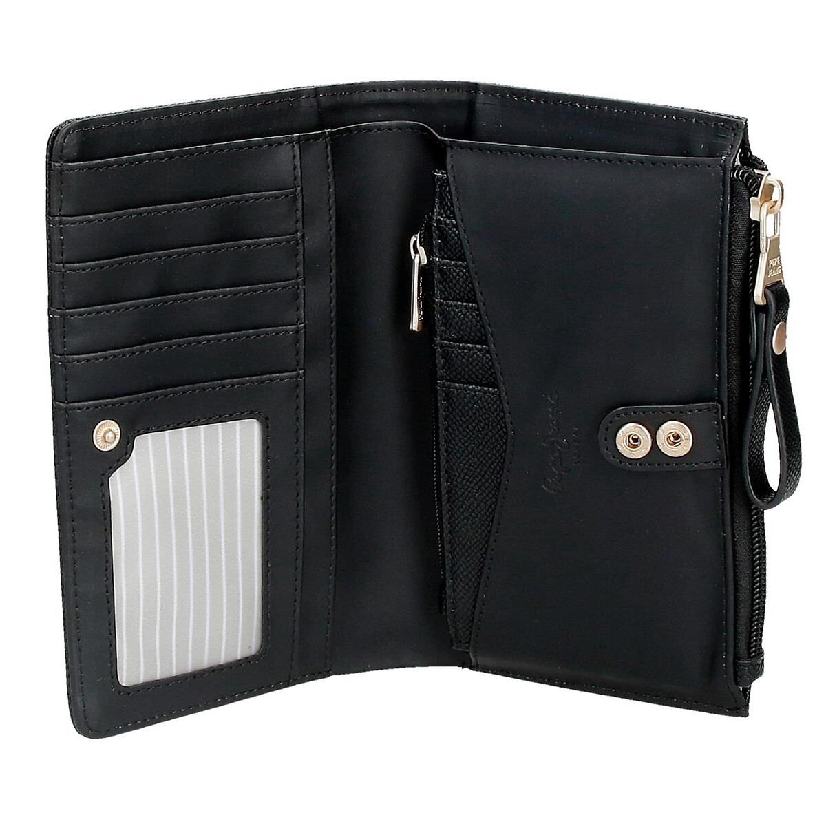 Carteira Pepe Jeans Elia preto , PEPE JEANS