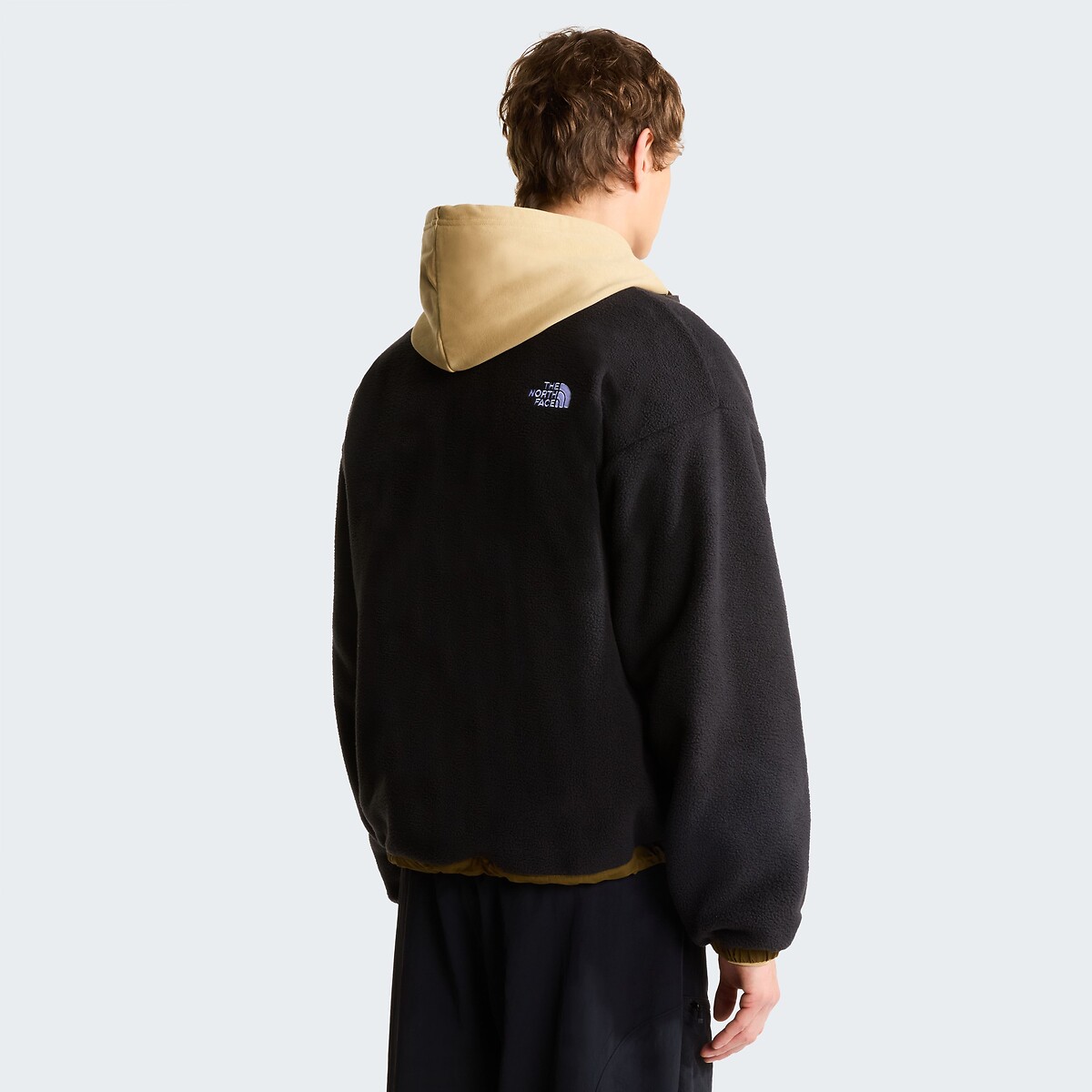 Sweat zippé col montant noir/camel, THE NORTH FACE