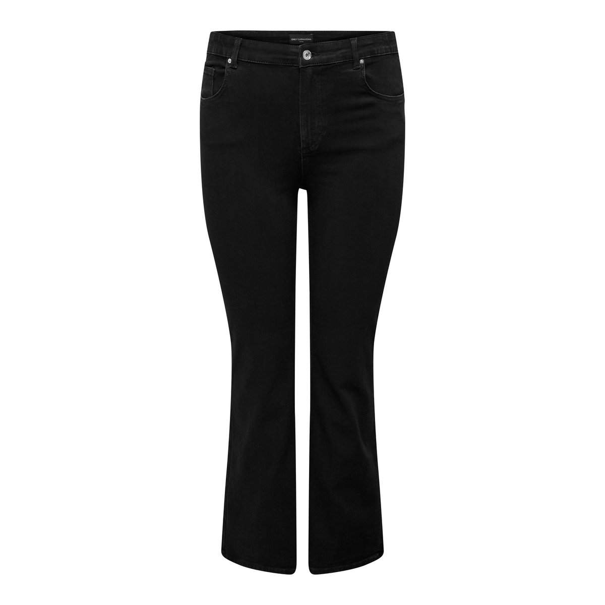 Jean Flared black denim, ONLY CARMAKOMA