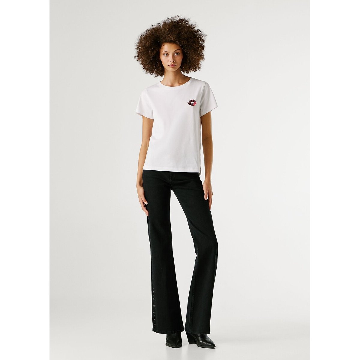 T-shirt manches courtes blanc, PEPE JEANS