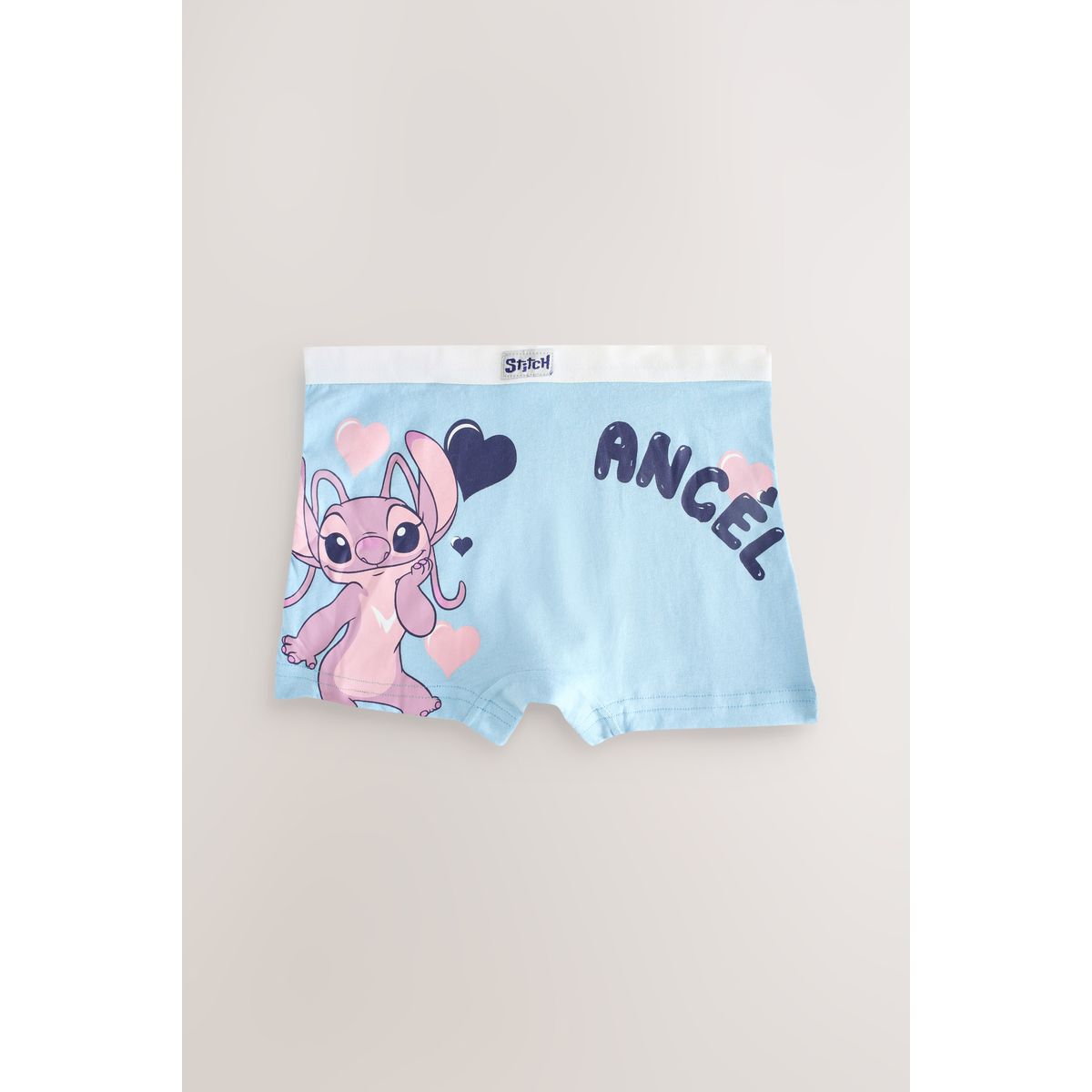 Short disney stitch et angel, lot de 5 rose/bleu, NEXT