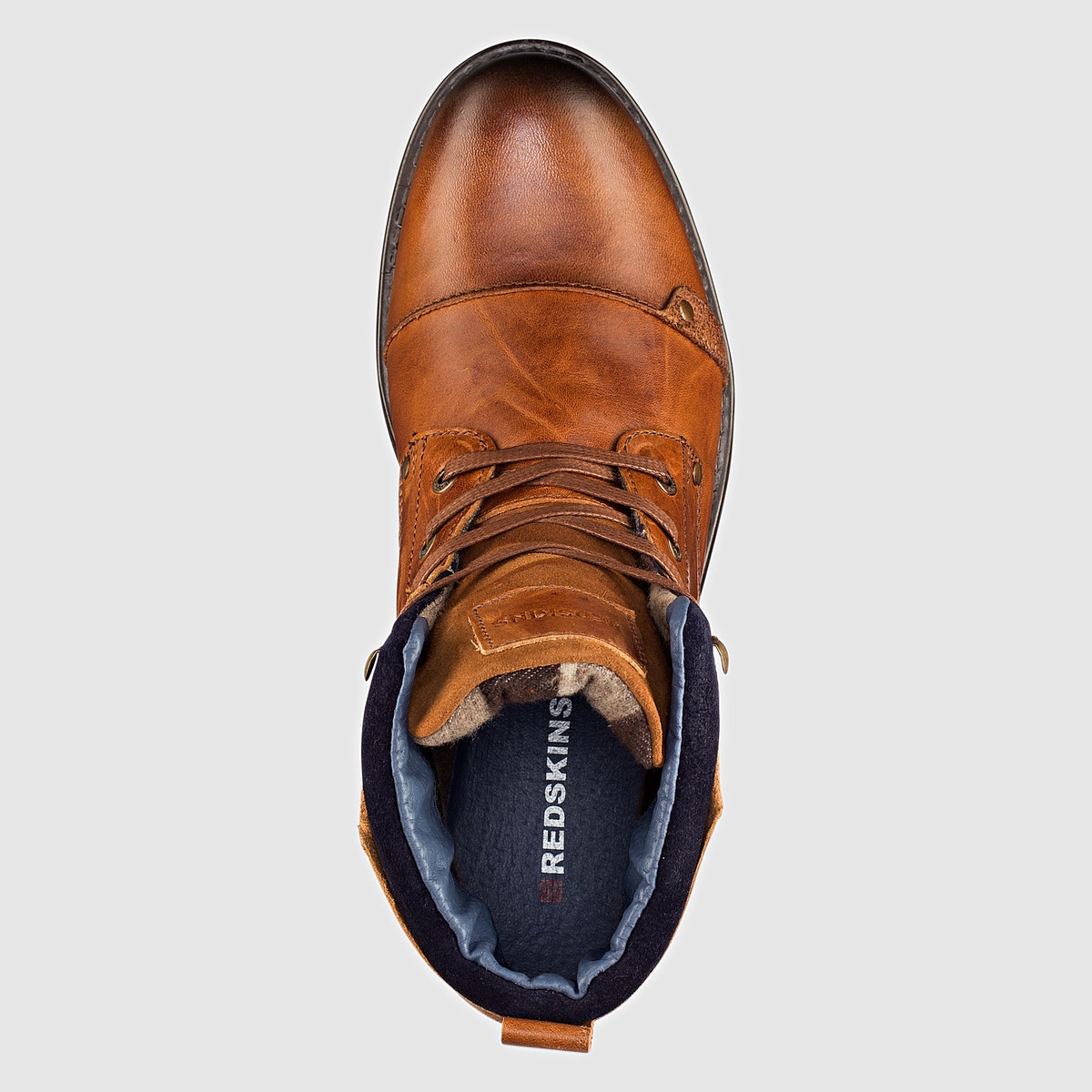 Boots Cuir Yedes cognac, REDSKINS