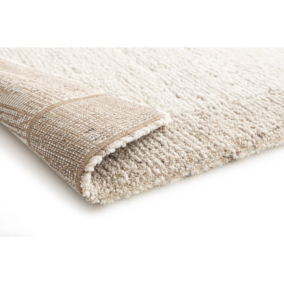 Tapis doux et design MERIDIAN beige sable, AFK LIVING