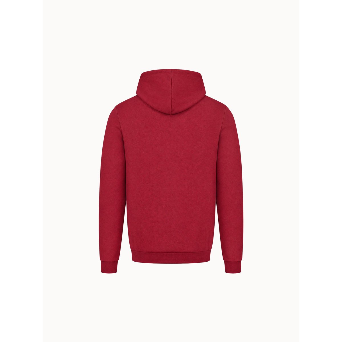 Sweat à capuche tricolore rouge, LE COQ SPORTIF