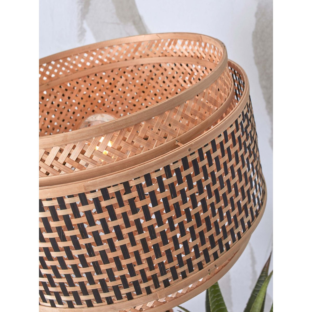 Lampadaire Bambou BHUTAN naturel, GOOD & MOJO