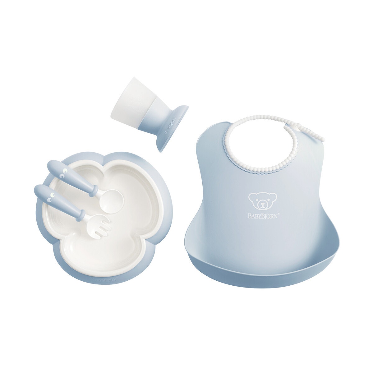 Coffret repas bébé bleu, BABYBJORN
