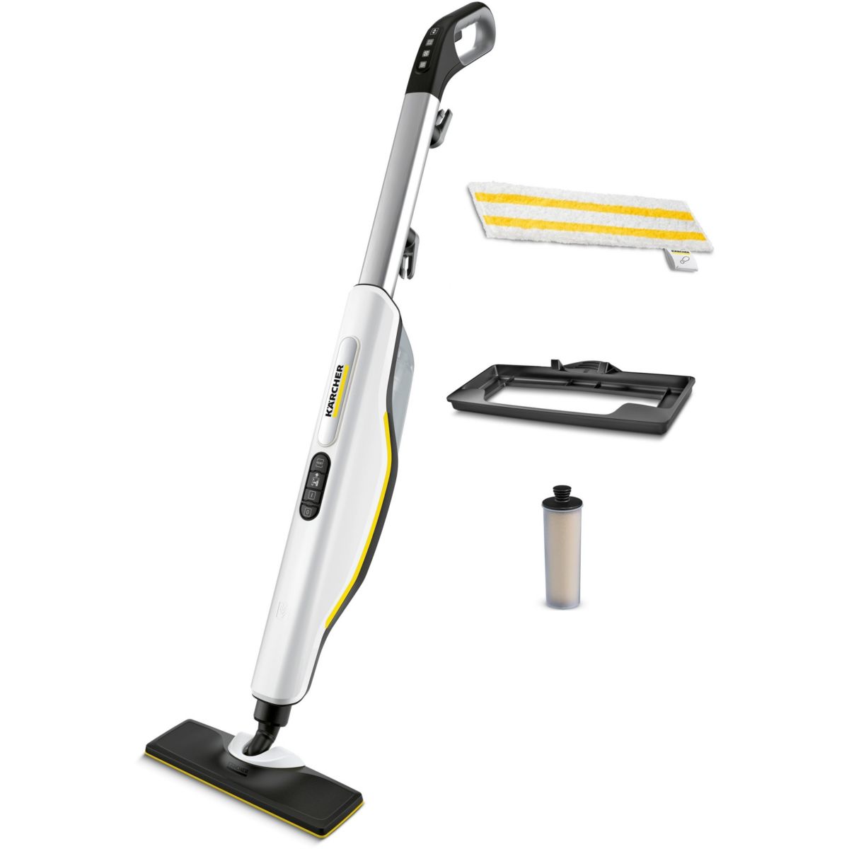 Balai vapeur SC 3 Upright Easy Fix white couleur unique, KARCHER