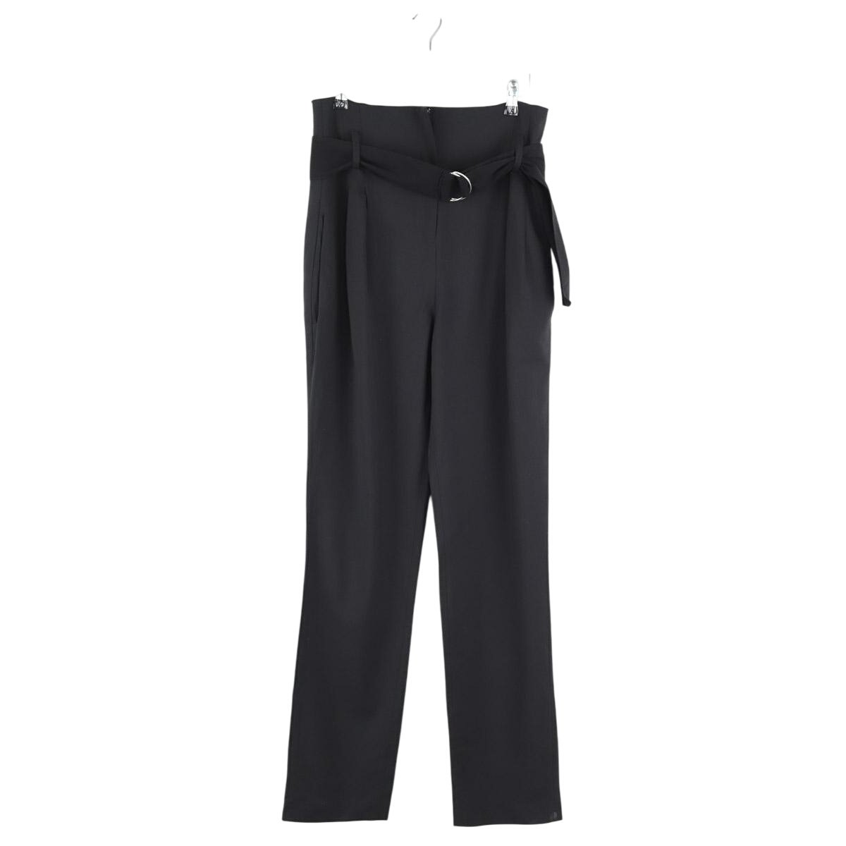 Pantalon droit - Très Bon État noir, BA&SH