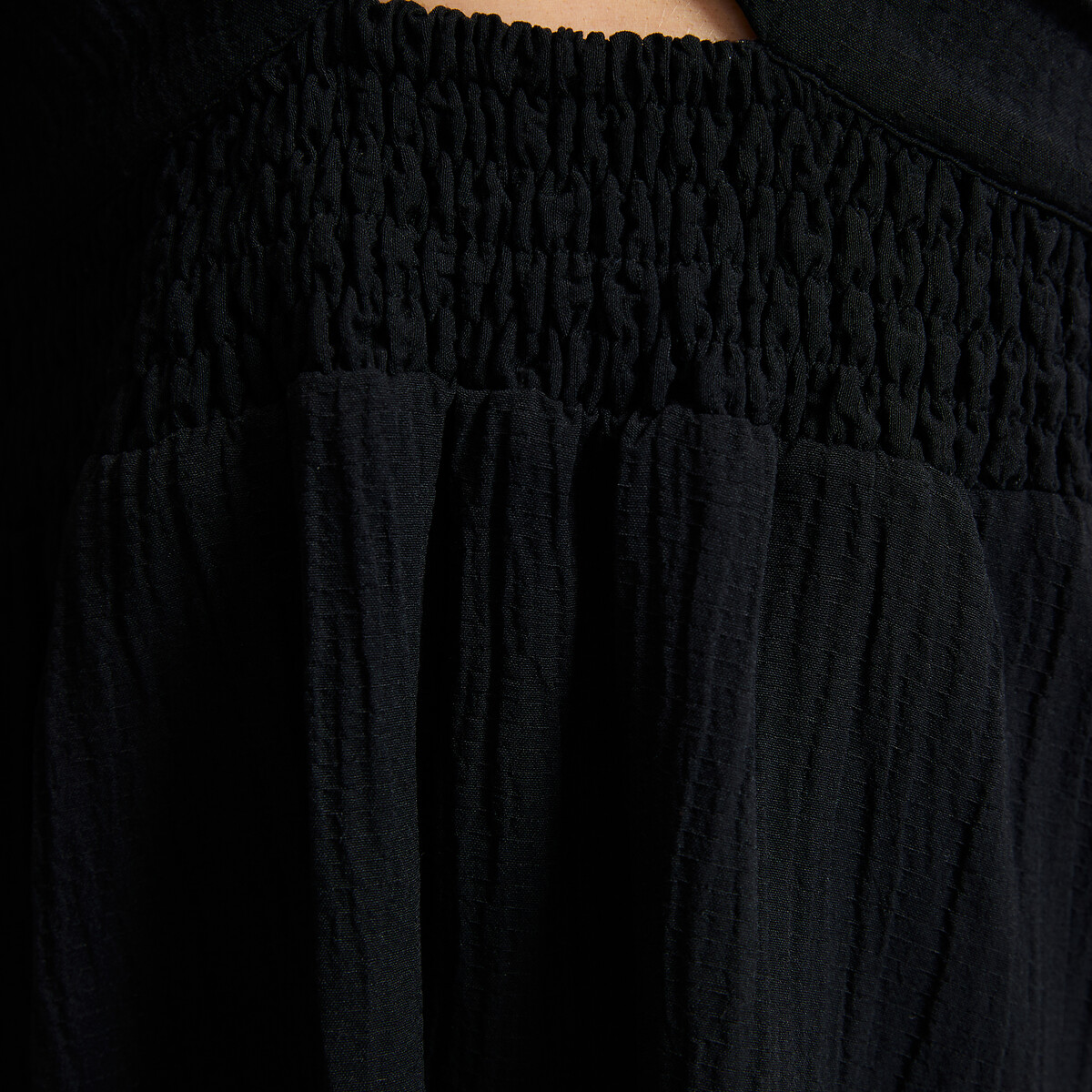 Asymmetric Strapless Maxi Dress black, LA REDOUTE COLLECTIONS