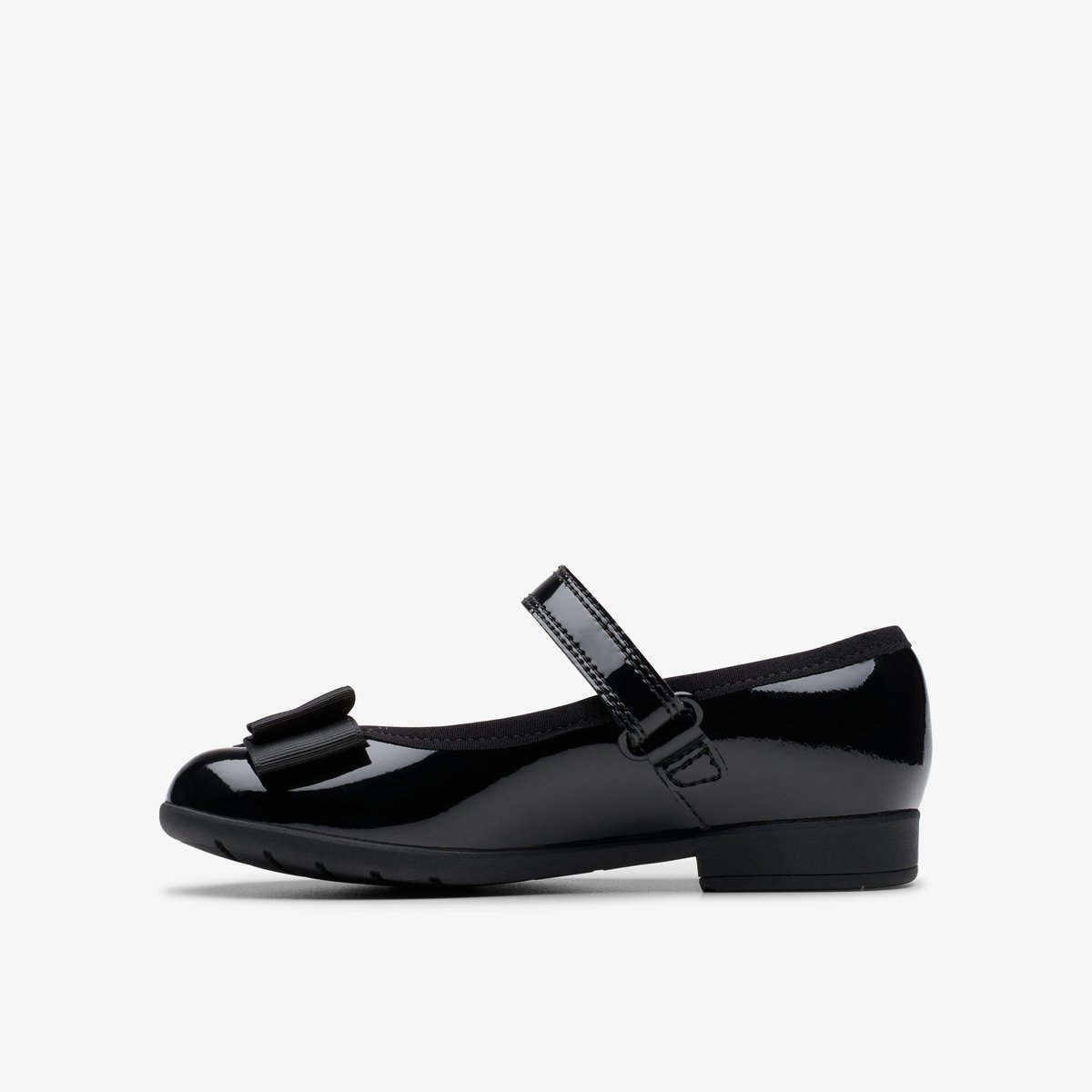 Ballerines Brevet Ajustement Étroit SCALA TAP K noir, CLARKS
