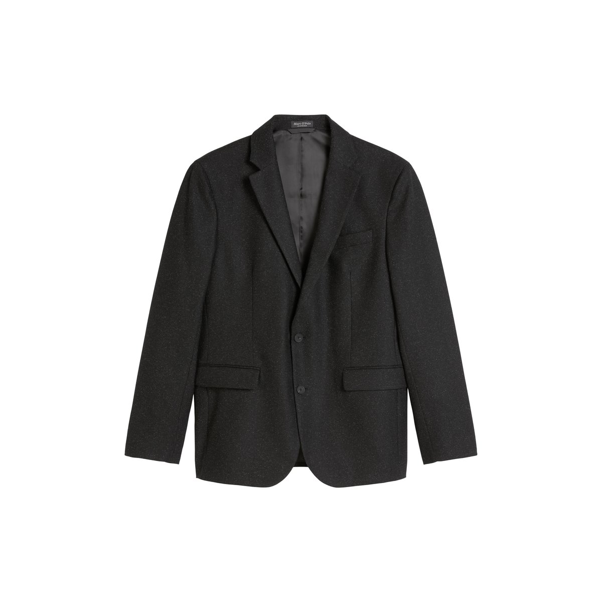 Veste shaped en mélange de laine de mouton italienne noir, MARC O'POLO