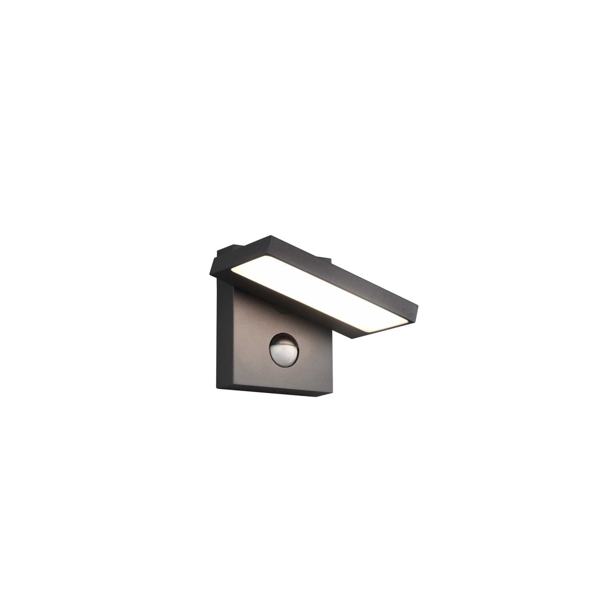 Applique extérieur led à détecteur de mouvement Horton anthracite, TRIO