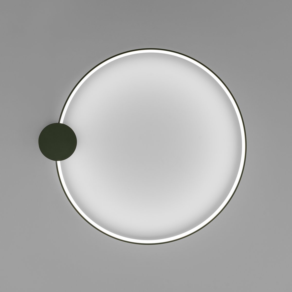 Plafonnier Aluminium Vert Olive LED 1 Rio vert olive, EDEN