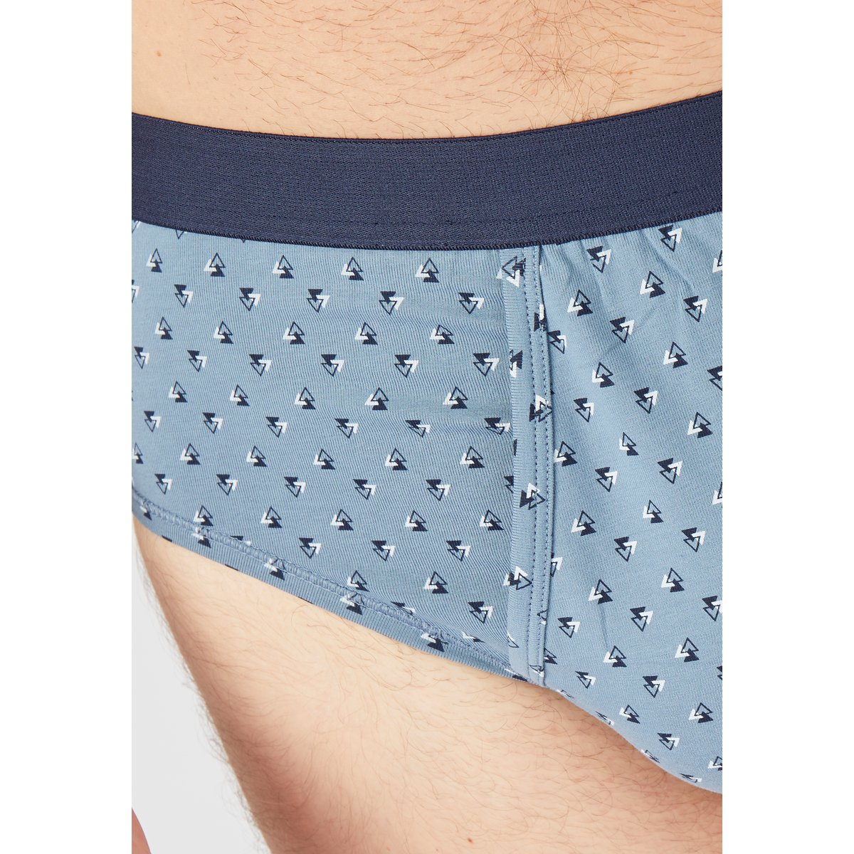 Slips ouverts maille jersey - Lot de 3 lot bleu, DAMART