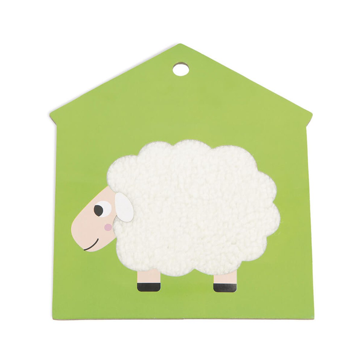 Cartes Tactiles Ferme couleur unique, JANOD