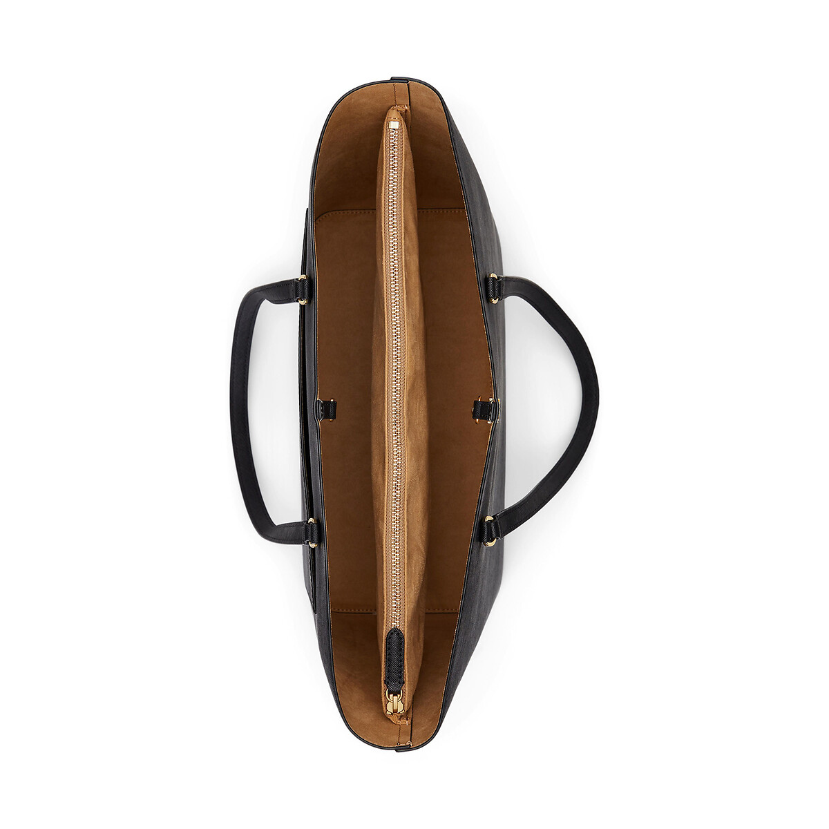 Sac tote bag cuir KARLY noir, LAUREN RALPH LAUREN