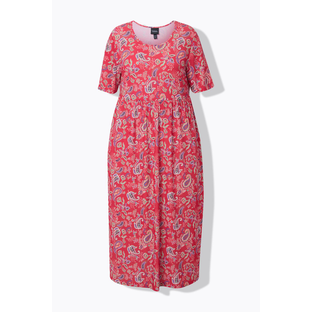 Robe maxi bleu paon, ULLA POPKEN