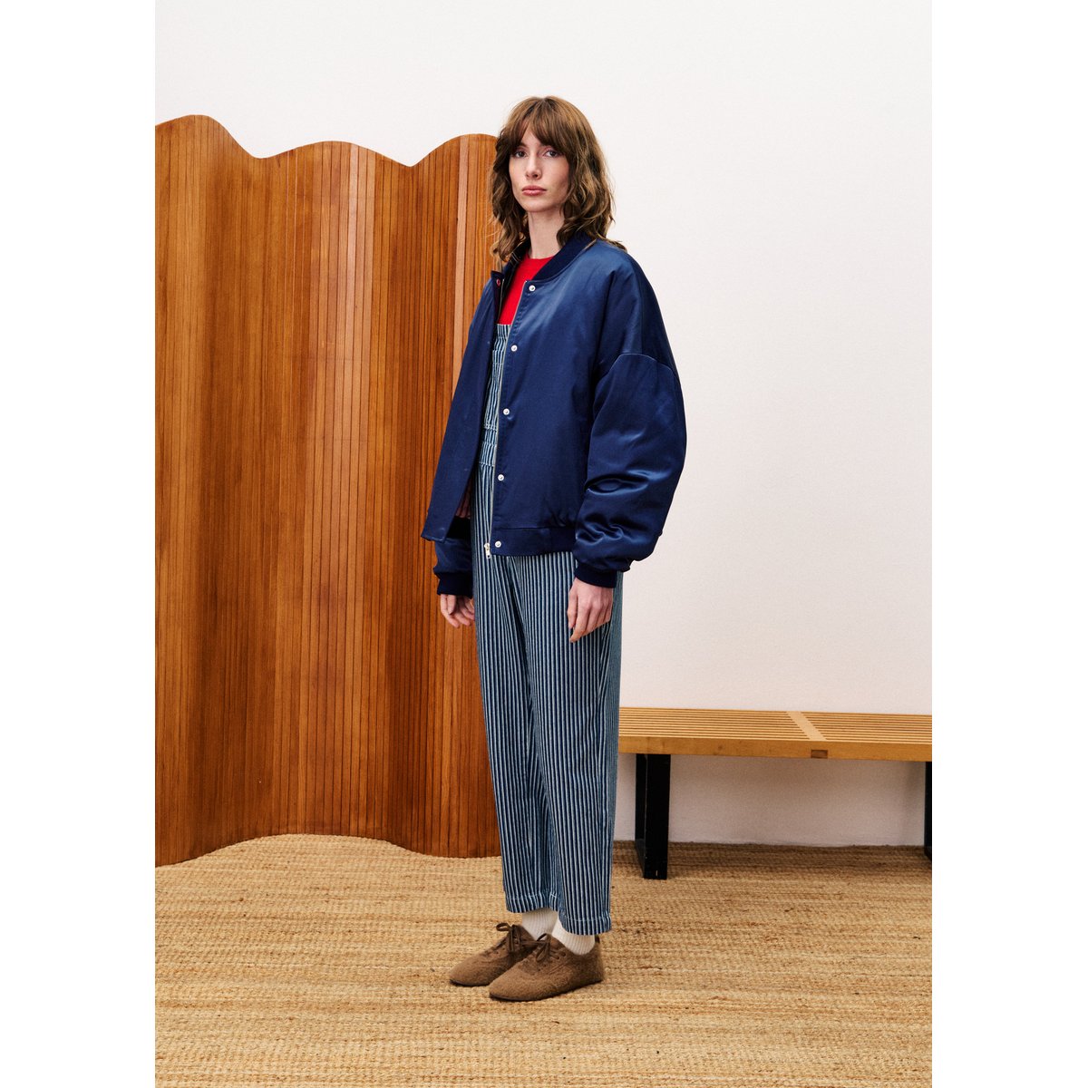 Bomber ASSAM bleu marine, FRNCH