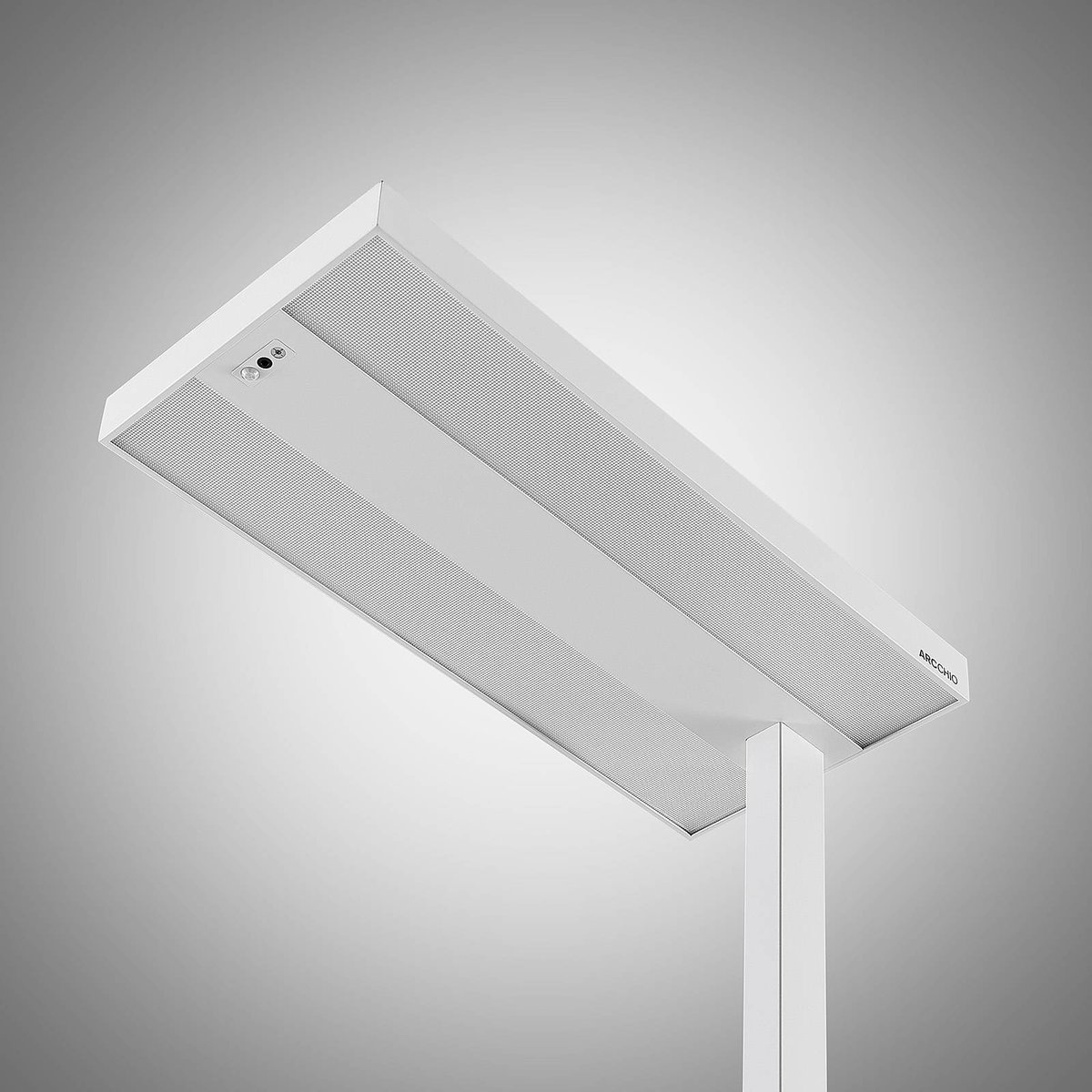 Lampadaires de bureau en aluminium moderneLED blanc (ral 9003), ARCCHIO