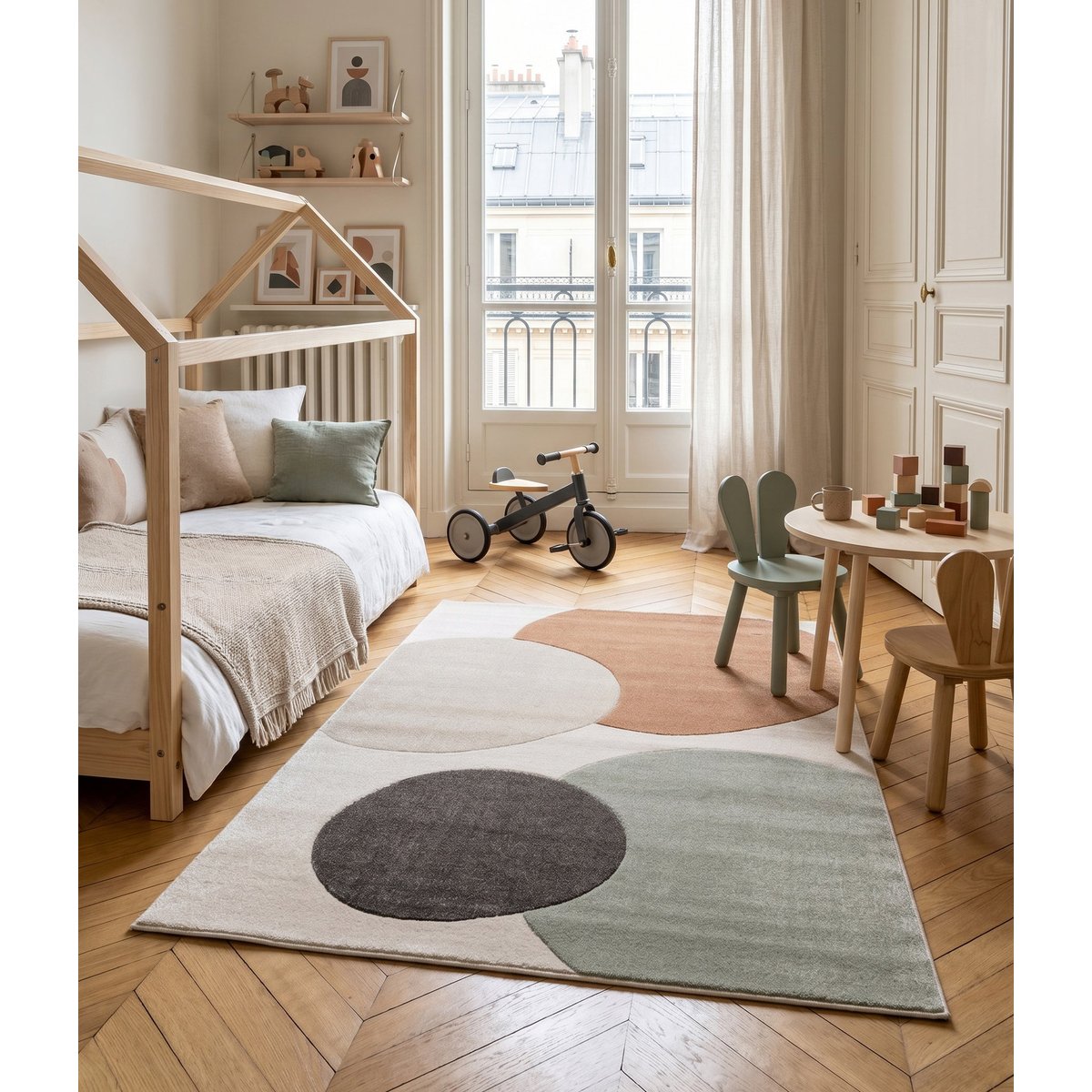 Tapis doux pour un intérieur design SOLIS palette colorée, AFK LIVING