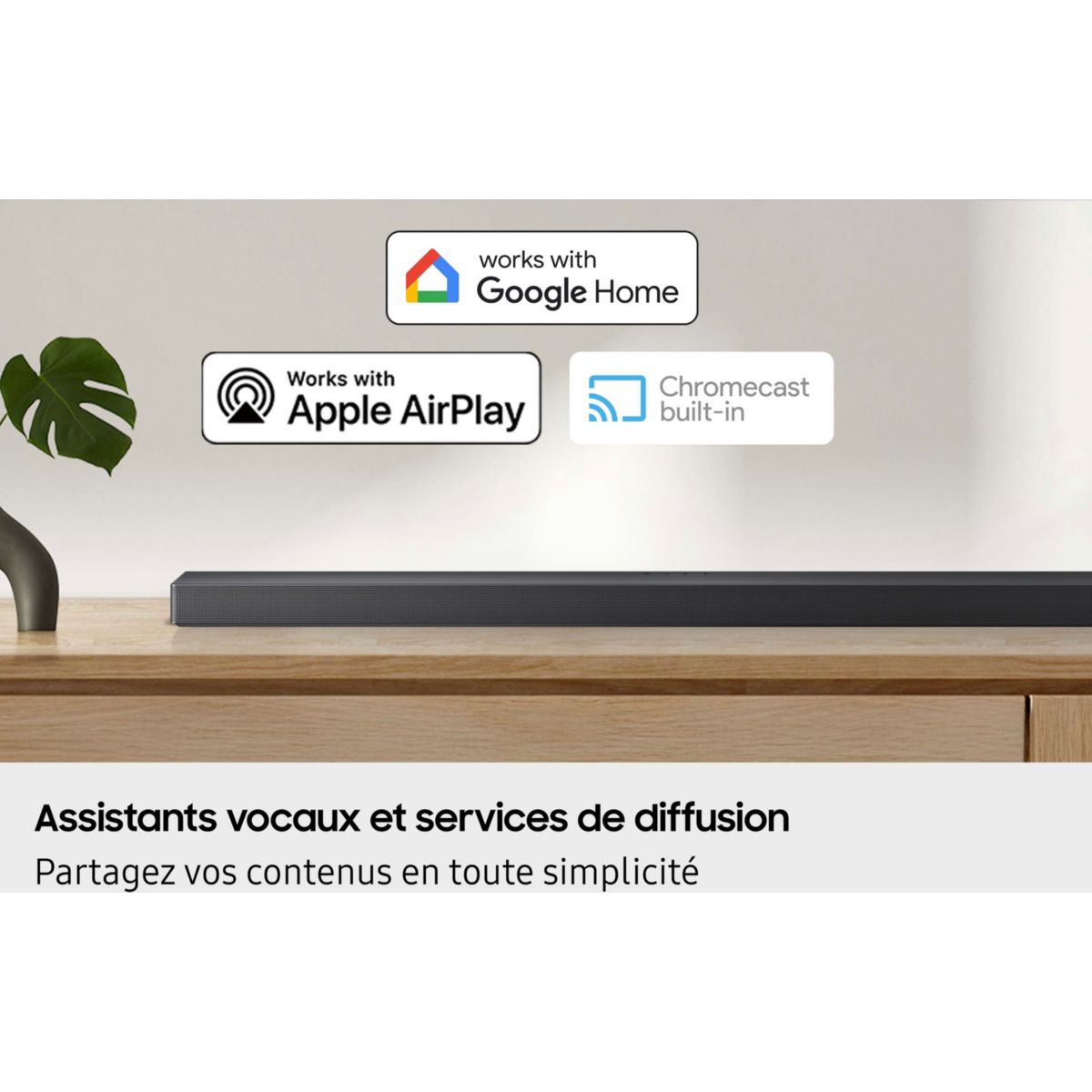 Barre de son HW-QS760F couleur unique, SAMSUNG