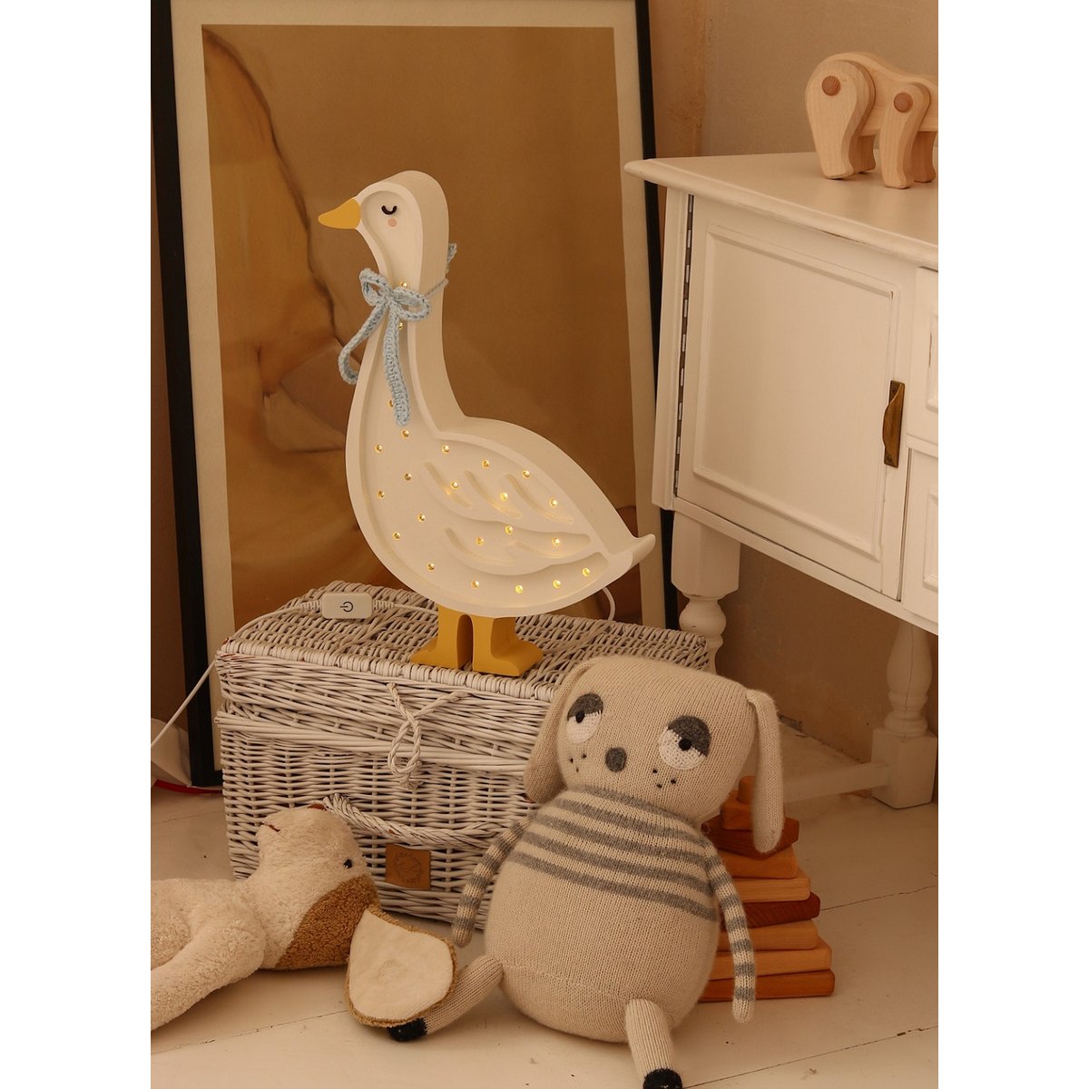 Lampe Veilleuse Oie blanc, LITTLE LIGHTS