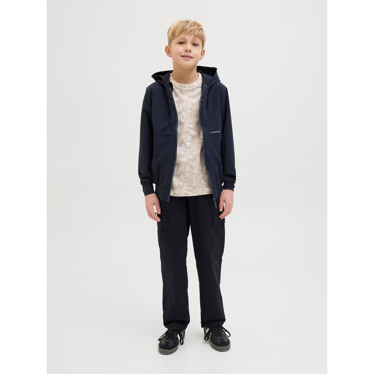 Pantalon Ample black 1, JACK & JONES JUNIOR