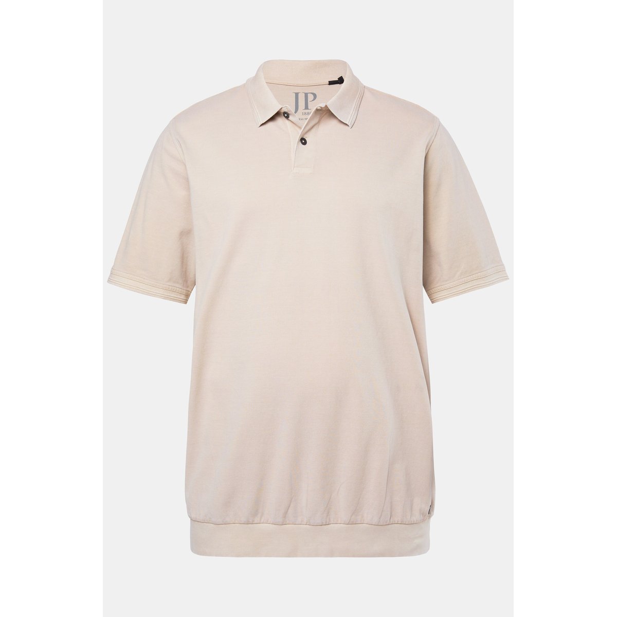 Polo en piqué, style vintage mastic, JP1880