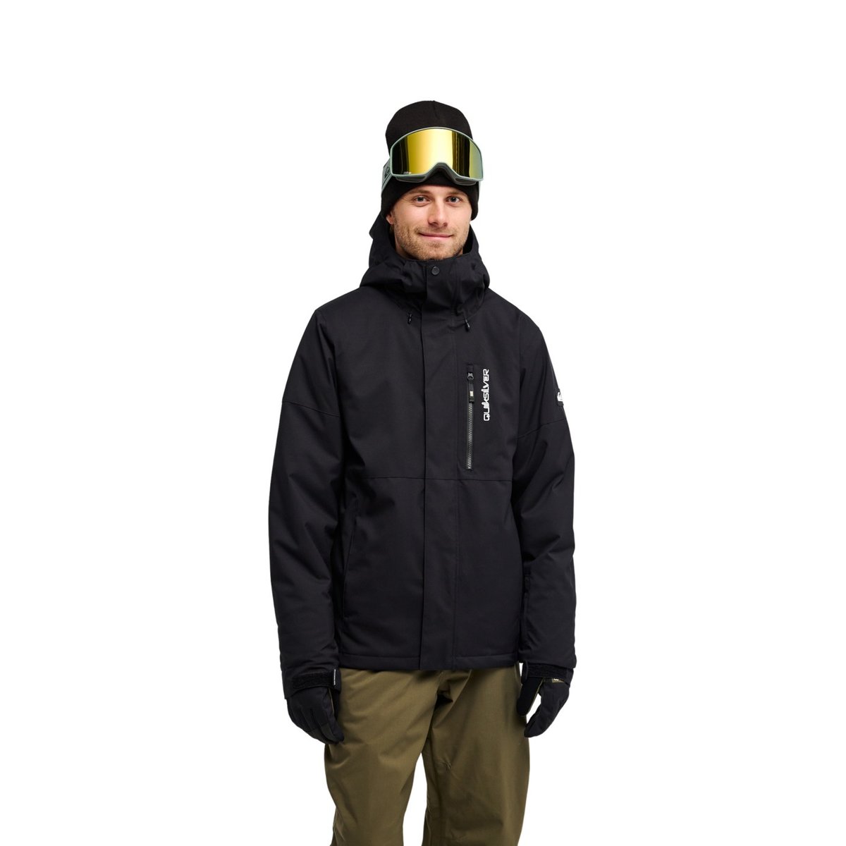 Veste de snow technique TITANO 10K noir black, QUIKSILVER
