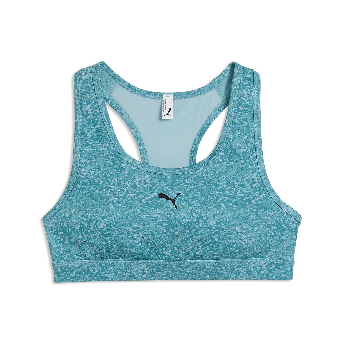 Brassière de sport élastique 4KEEPS imprimé bleu, PUMA