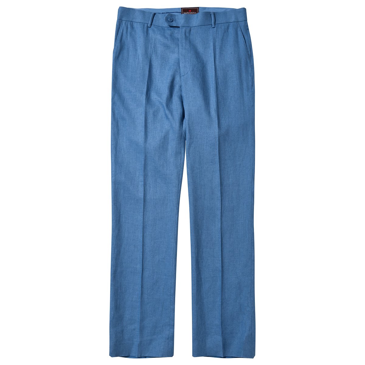 Pantalon Costume Lin Jambes Droites bleu, JOE BROWNS