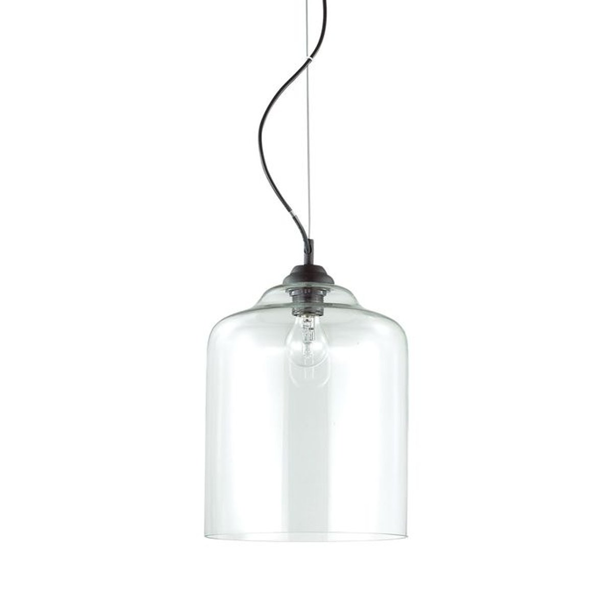 Suspension    BISTRO' transparent, IDEAL LUX