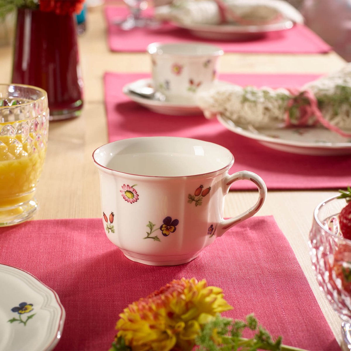 Tasse À Cappuccino PETITE FLEUR blanc, VILLEROY & BOCH