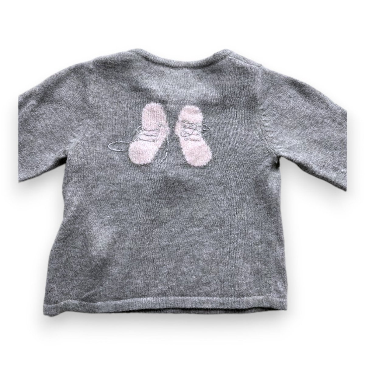 Pull bébé - Très bon état gris, CYRILLUS