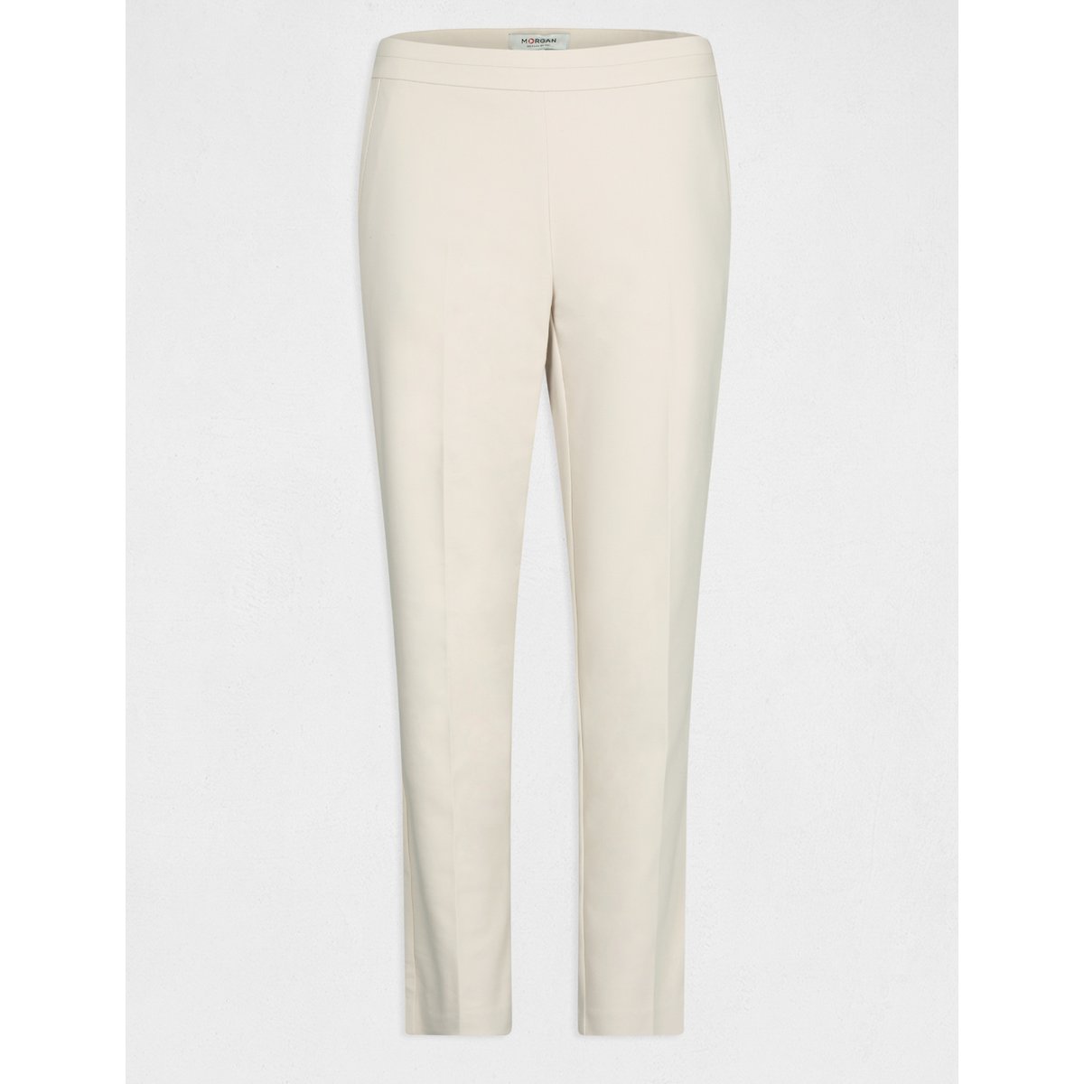 Pantalon cigarette 7/8ème ivoire, MORGAN