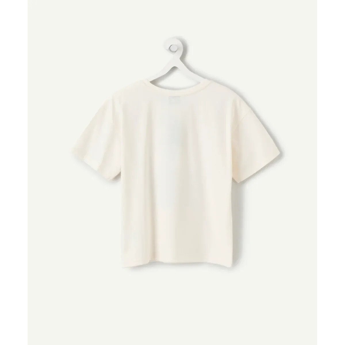 T-shirt manches courtes imprimé blanc, TAPE A L'OEIL
