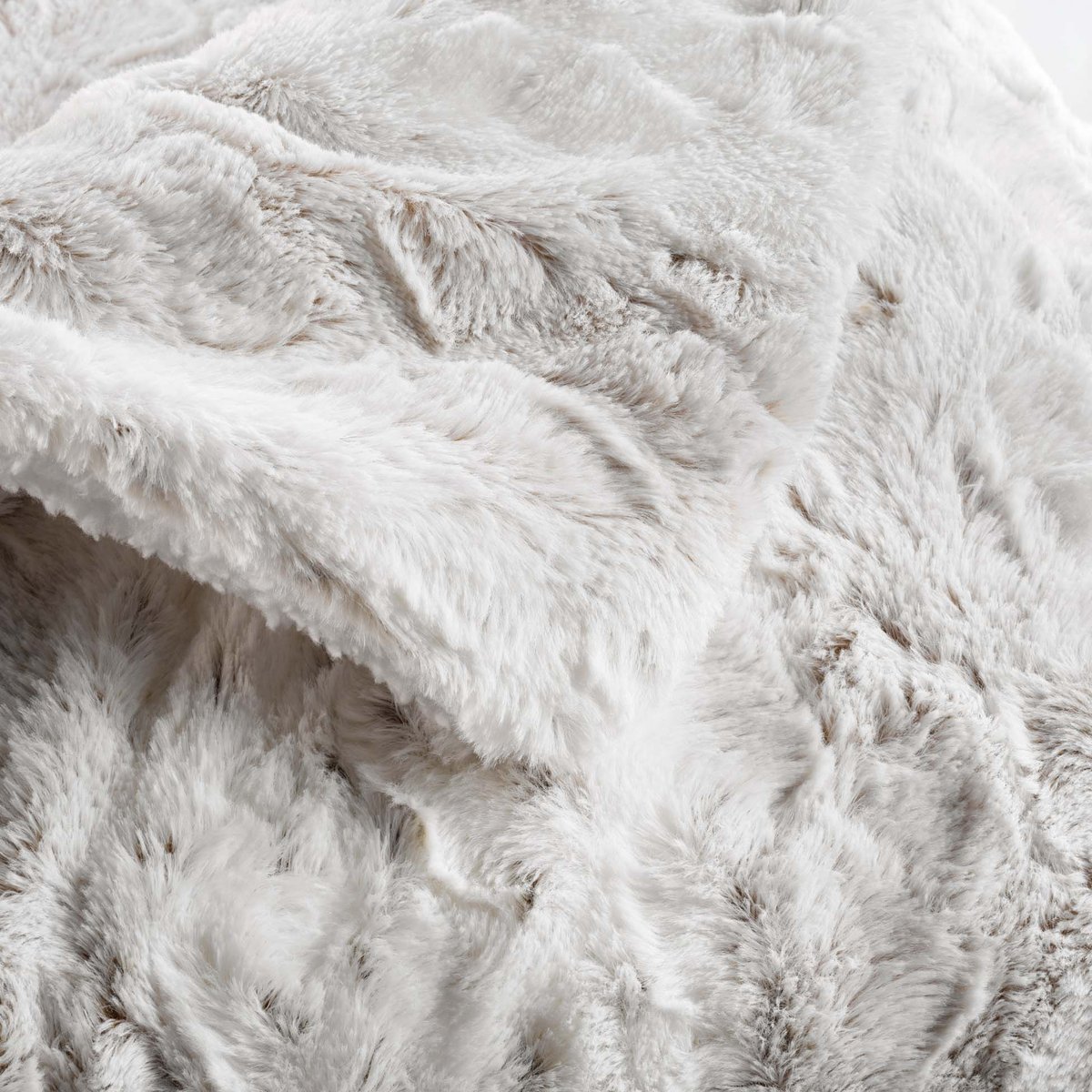 Plaid sherpa Douceur alaska blanc, EDEN